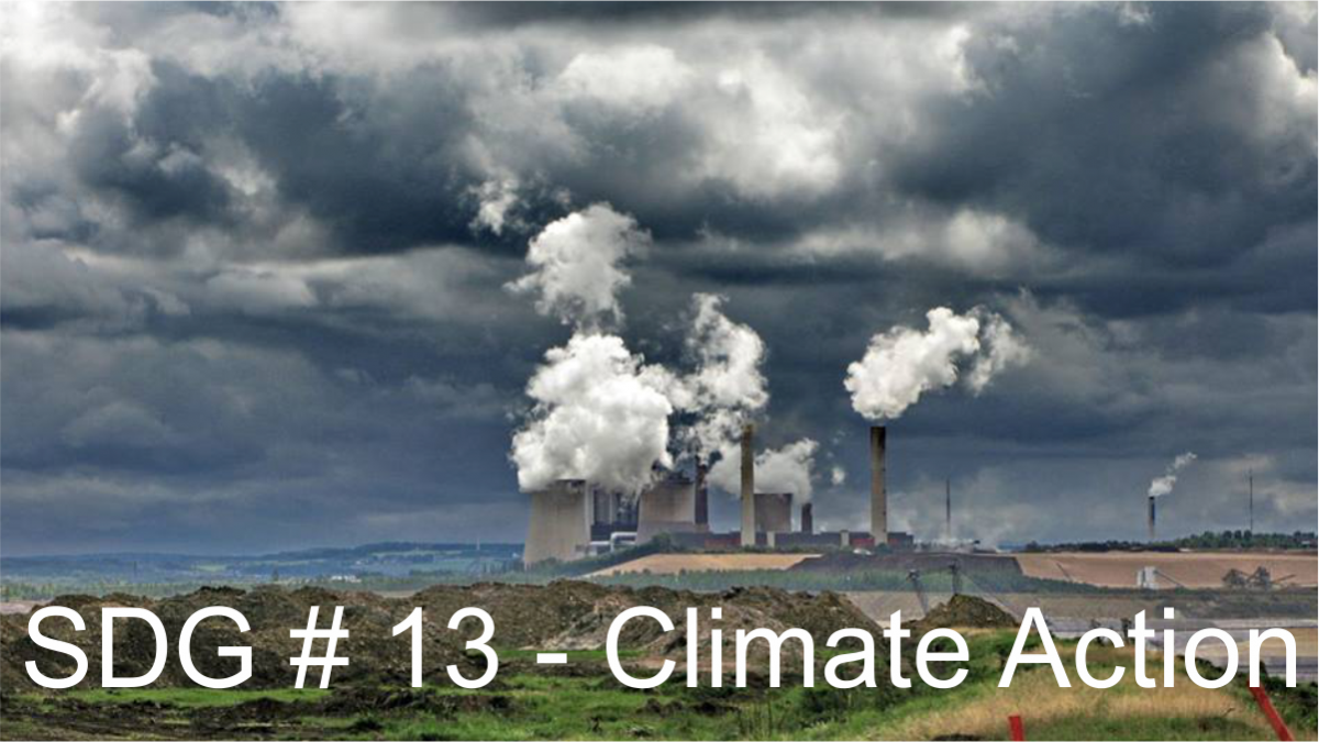 SDG # 13 - Climate Action