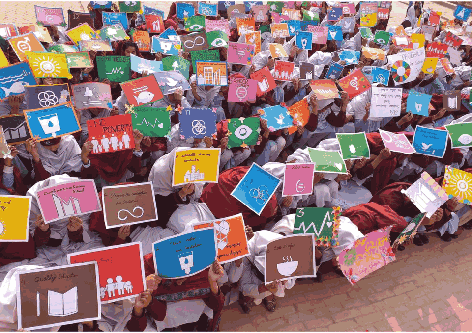 Girls Students of Pakistan Highlights the Importance of SDGs